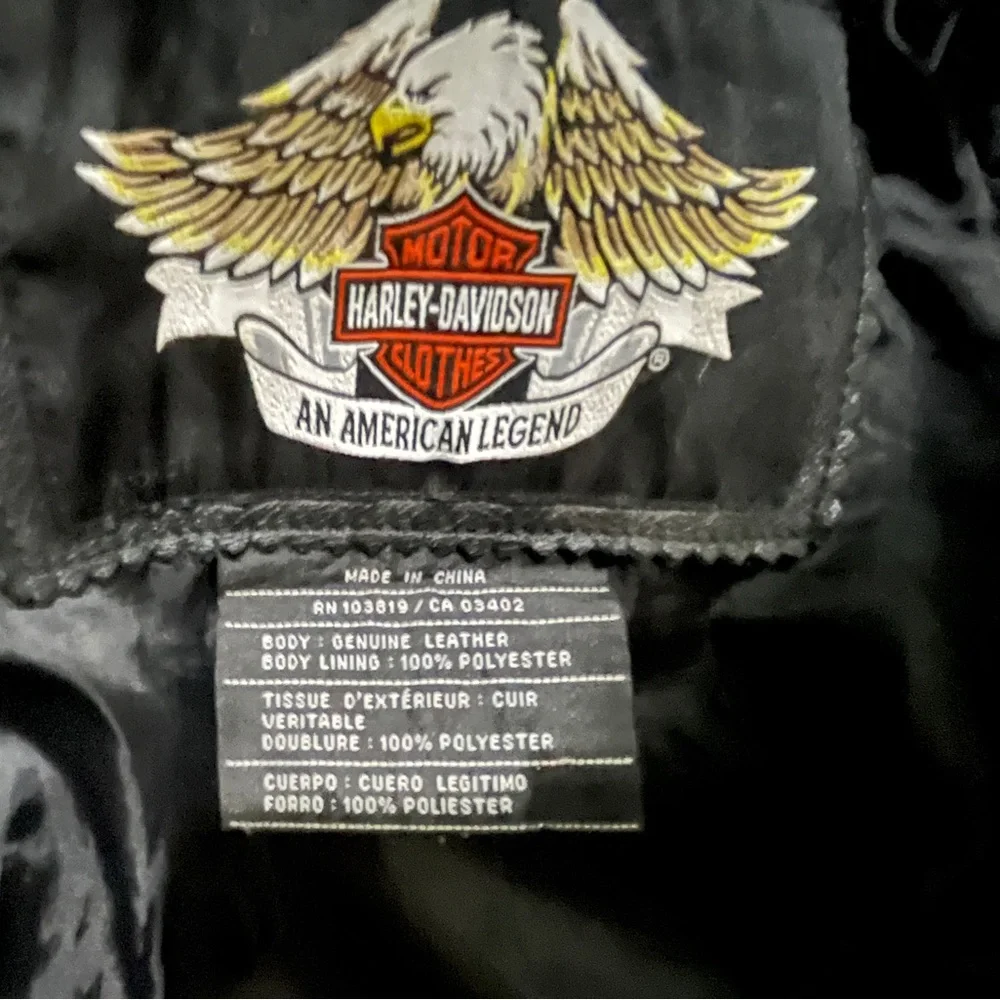 HARLEY DAVIDSON “STARGAZE”LEATHER JACKET - Picture 10 of 16